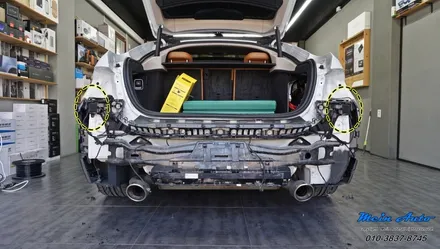 BMW 4시리즈(F36) 430i 그란 쿠페 측후방 감지기 센서(BSM)와 광각 미러 장착 / 경남 창원
