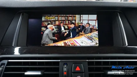 BMW 5시리즈(F10) 528i 고화질 애플 카플레이 모듈 시공 / 경남 창원