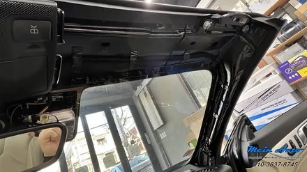 벤츠 SLK200(R172) 아이나비 QXD7000, 커넥티드 프로 플러스, 에코파워팩 뉴 S8, 후방카메라 / 경남 창원
