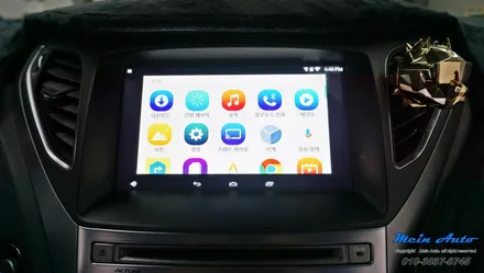 2015년 현대 그랜저 HG 안드로이드 셋탑 M2C-200A / 경남 창원