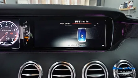 2015년 벤츠 S63 AMG 쿠페(C217) 애플 카플레이 & 안드로이드 오토 / 경남 창원