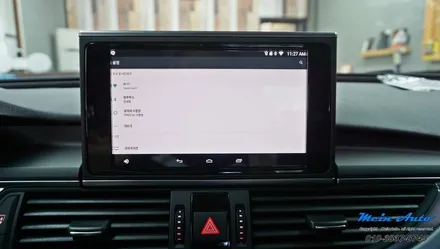 2011년 아우디 A6(C7) 안드로이드 네비게이션 M2C-200A 셋탑 / 경남 창원