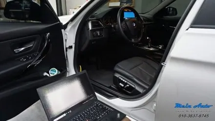 BMW 3시리즈(F30) 애플 카플레이 사용을 위한 순정 활성화 코딩 / 경남 창원