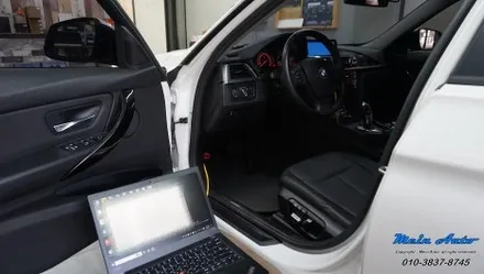 BMW 320d(F30) 애플 카플레이 순정 활성화 코딩 / 경남 창원
