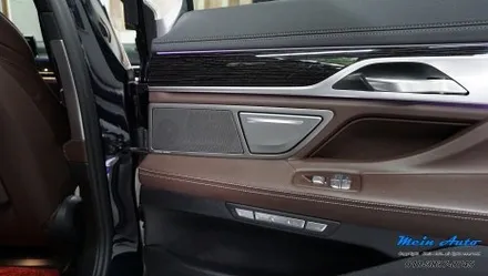 BMW 7시리즈(G12) 바워스 앤 윌킨스 앰비언트 스피커 커버, 크리스탈 기어봉 3종 세트, 최신형 D컷 M핸들 설치 / 경남 창원