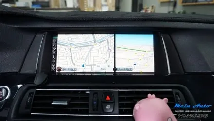 BMW 5시리즈(F10) 무선 애플 카플레이 & 안드로이드 오토 설치 티맵, 카카오 내비, 네이버 지도 사용 / 경남 창원