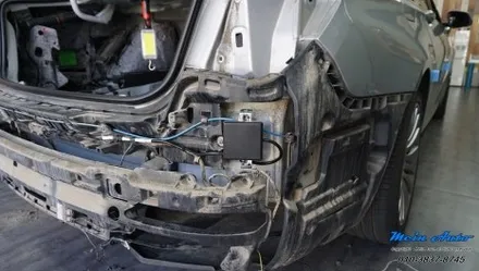 BMW 7시리즈(F01, F02) 후측방 경보 장치 BSA, 옵틱글래스 광각 미러 설치 / 경남 창원