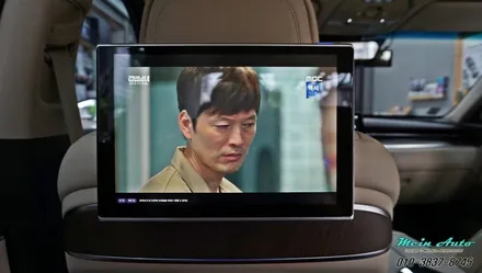 기아 신형 더 K9 뒷좌석에 안드로이드 후석(리어) 모니터 장착 / 경남 창원
