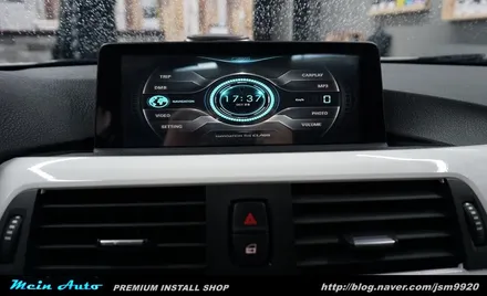 BMW 320d(F30) 아틀란 3D 터치 네비게이션 CSS3 장착 / 경남 창원