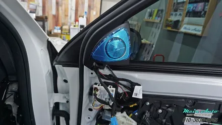 벤츠 GLC클래스(X253) 43 AMG 부메스터 3D 전동 트위터와 포칼 HP3 KR3 센터 스피커 장착 / 경남 창원