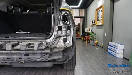 벤츠 ML350(W166) BSM 측후방 감지기와 옵틱글래스 광각 미러 / 경남 창원