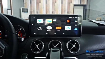 2018년 벤츠 GLA220(X156) 국산 12.3인치 모니터, 안드로이드 셋탑 M2C-200A 플러스 / 경남 창원