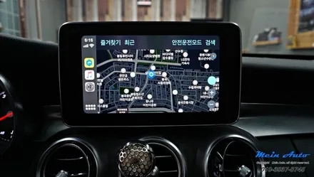 2017년 벤츠 C클래스(W205) C200 애플 카플레이 & 안드로이드 오토 / 경남 창원