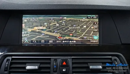 2011년 BMW 528i(F10) 안드로이드 셋탑 네비게이션 M2C-200A / 경남 창원