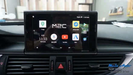 2011년 아우디 A6(C7) 안드로이드 네비게이션 M2C-200A 셋탑 / 경남 창원