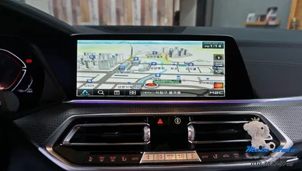 2022년 BMW X5(G05) 안드로이드 셋탑 네비게이션 M2C-200A / 경남 창원