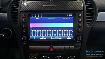 2005년 벤츠 SLK55 AMG(R171) 8인치 안드로이드 올인원 네비게이션 / 경남 창원