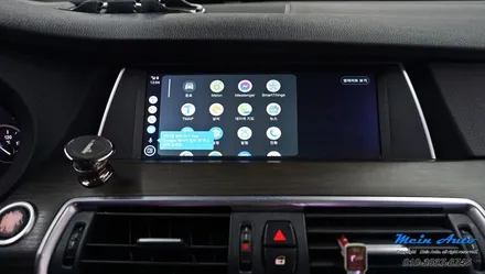 BMW 5GT(F07) 티맵, 카카오 내비 사용을 위한 유무선 안드로이드 오토 & 애플 카플레이 설치