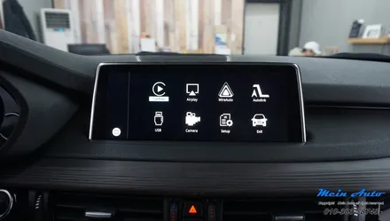 BMW X5(F15) 티맵, 카카오내비 사용 유무선 겸용 애플 카플레이 & 안드로이드 오토 설치