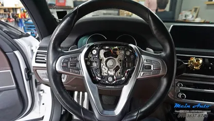 BMW 7시리즈(G12) 740Li M 핸들(스티어링 휠)교체 작업
