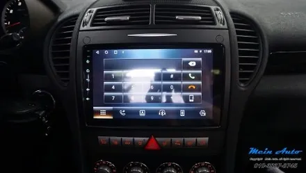 벤츠 SLK55 AMG(R171) 9인치 안드로이드 올인원 설치 / 경남 창원