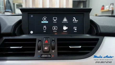 BMW Z4(E89) 무선 애플 카플레이 & 안드로이드 오토, 후방카메라 설치 / 경남 창원