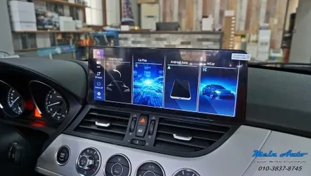 BMW Z4(E89) 12.3인치 카플레이 모니터 설치 / 경남 창원