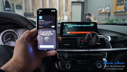BMW 3시리즈(F30) 순정 애플 카플레이 활성화 코딩 / 경남 창원