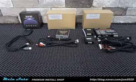 제네시스 G80 스포츠 무선 스마트폰 미러링 / 경남 창원