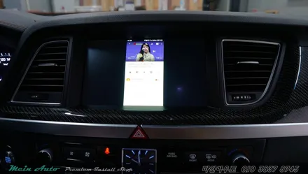 제네시스 G80 스포츠 무선 스마트폰 미러링 장착 / 경남 창원