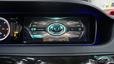 벤츠 S클래스(W222) S500 아틀란 3D 터치 네비게이션 아이머큐리 CSS3 장착 / 경남 창원