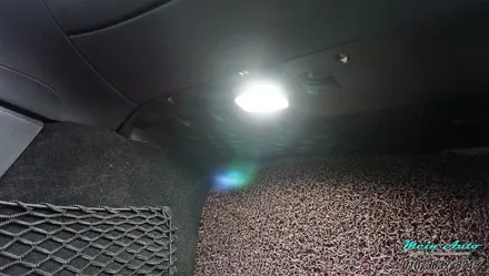 벤츠 S클래스(W221) LED 실내등, 트렁크등, 번호판등 / 경남 창원