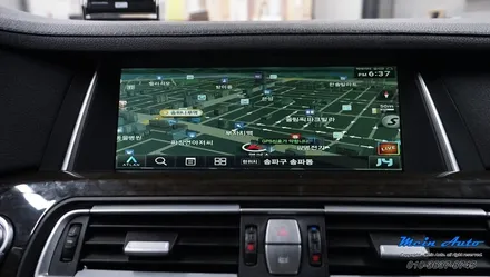 BMW 740Li(F02) 제이와이 커스텀 JY-Z1 프리미엄 아틀란 3D 내비게이션 매립 장착 / 경남 창원