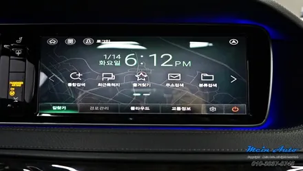 벤츠 S클래스(W222) 티맵, 카카오 네비, 유튜브 사용이 가능한 안드로이드 셋탑 M2C 카블릿 장착 / 경남 창원