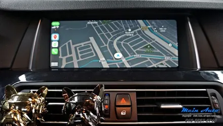 BMW 5시리즈(F10) 520d 고화질 애플 카플레이 & 안드로이드 오토 시공 / 경남 창원