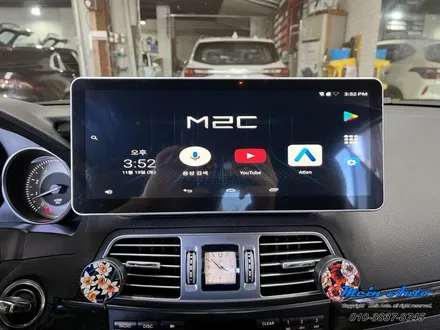 벤츠 E클래스 카브리올레(A207) 국산 12.3인치 모니터, M2C-200A 안드로이드 셋탑 / 경남 창원