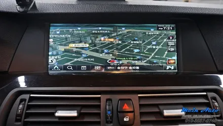 2010년 BMW 528i(F10) 아틀란 셋탑 네비게이션 JY-Z1 프리미엄 / 경남 창원