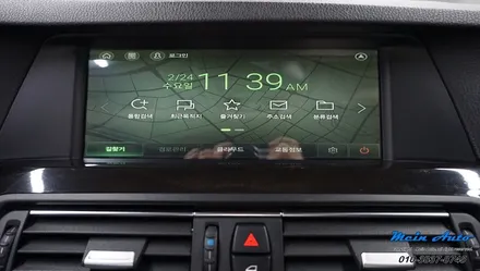2014년 BMW 5시리즈(F10) 안드로이드 네비게이션 M2C-200A 셋탑 / 경남 창원