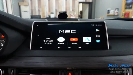 BMW X5(F15) 안드로이드 네비게이션 M2C-200A 카블릿 설치