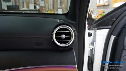 벤츠 E클래스(W213) 송풍구 앰비언트, 부메스터 전동 트위터, 미드레인지 앰비언트, 시트백 앰비언트, 와이드 콕핏 앰비언트 설치 / 경남 창원