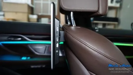 BMW 7시리즈(G12) 안드로이드 후석 모니터 노바 X13 플러스 설치 / 경남 창원