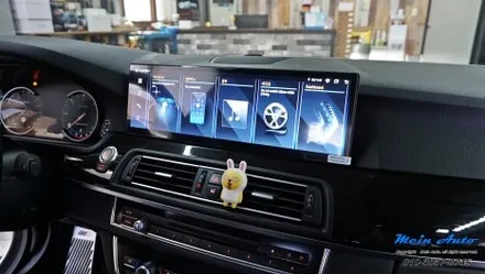 BMW 5시리즈(F10) 14.9인치 안드로이드 올인원 설치 / 경남 창원
