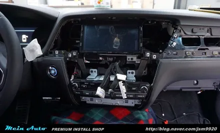 제네시스 G80 스포츠 무선 스마트폰 미러링 / 경남 창원