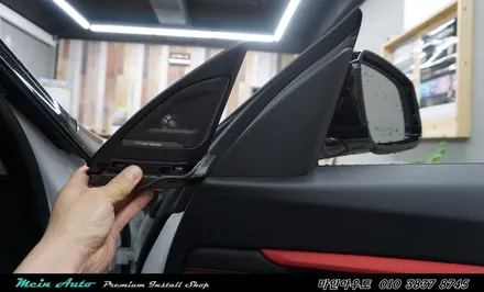 BMW 3GT(F34) 하만 카돈 트위터(고음 스피커) 장착 / 경남 창원