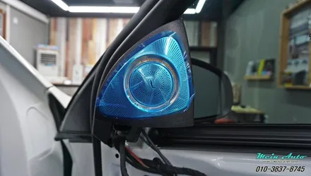 벤츠 GLC클래스(X253) 43 AMG 부메스터 3D 전동 트위터와 포칼 HP3 KR3 센터 스피커 장착 / 경남 창원
