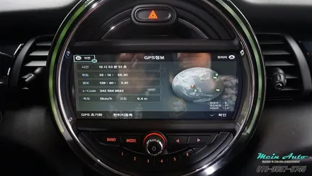 BMW 미니 쿠퍼(F55) 아틀란 3D 터치 네비게이션 매립 / 경남 창원
