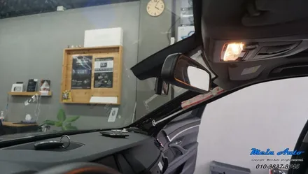 BMW 5시리즈(F10) 528i 아이나비 Z5000Plus 블랙박스, 풀 스크린 고화질 애플 카플레이 모듈 설치 / 경남 창원