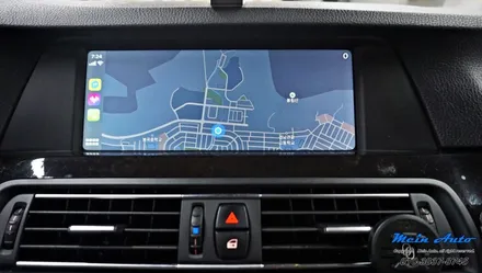 BMW 5시리즈(F10) 528i 고화질 애플 카플레이 모듈 설치 / 경남 창원