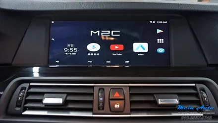 2010년 BMW 5시리즈(F10) 안드로이드 네비게이션 M2C-200A 셋탑 / 경남 창원