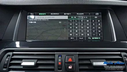 2015년 BMW 5시리즈(F10) 안드로이드 네비게이션 M2C-200A 셋탑 / 경남 창원